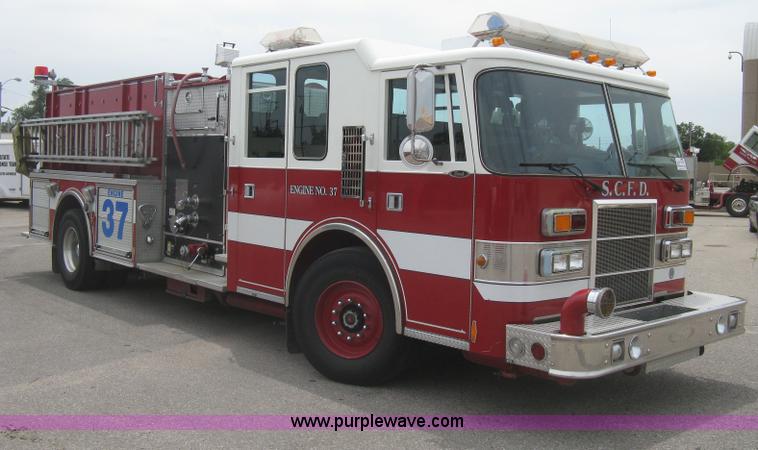 image for item H5391 1995 Pierce pumper fire truck