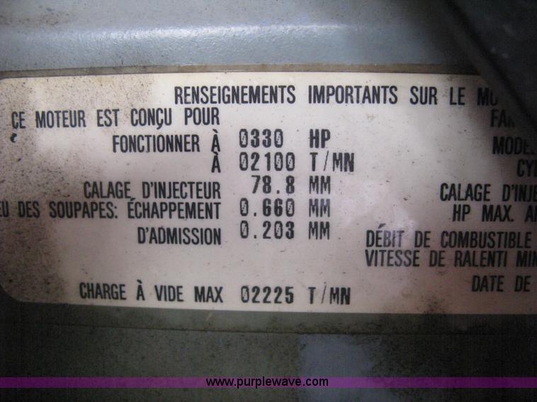 image for item H5391 1995 Pierce pumper fire truck