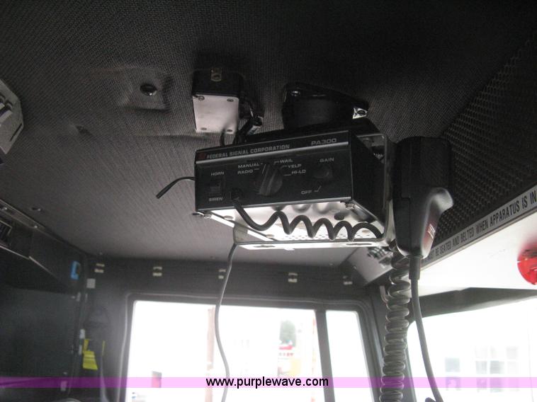 image for item H5391 1995 Pierce pumper fire truck