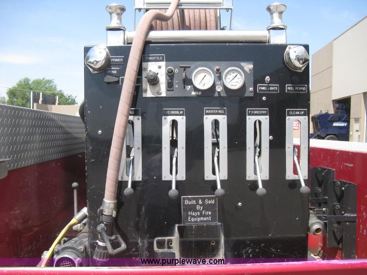 image for item H5392 2000 Ford F550 Crew Cab fire rescue truck