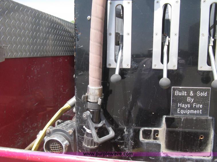 image for item H5392 2000 Ford F550 Crew Cab fire rescue truck