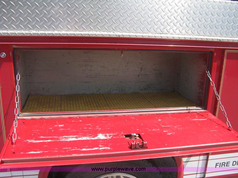 image for item H5392 2000 Ford F550 Crew Cab fire rescue truck