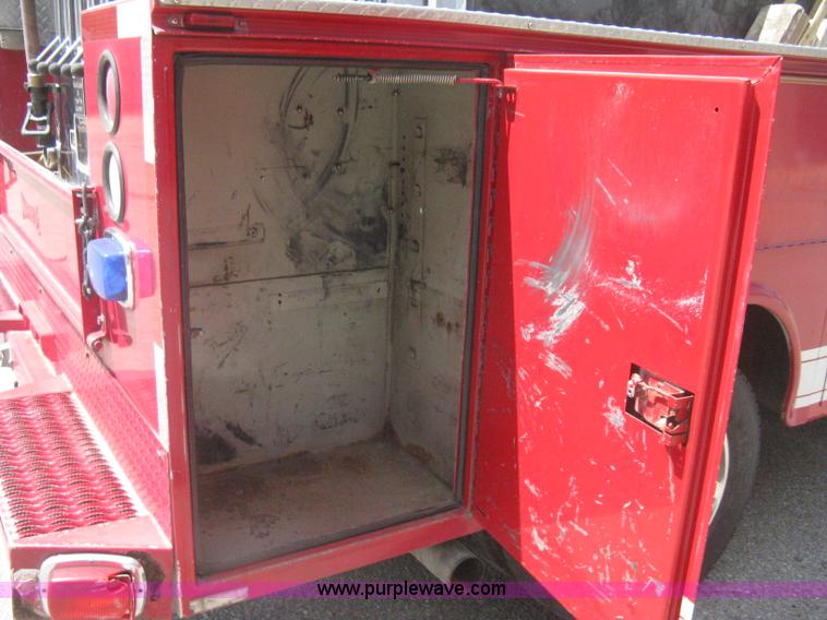 image for item H5392 2000 Ford F550 Crew Cab fire rescue truck