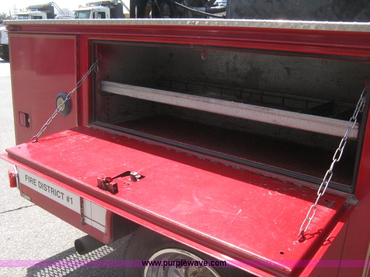 image for item H5392 2000 Ford F550 Crew Cab fire rescue truck