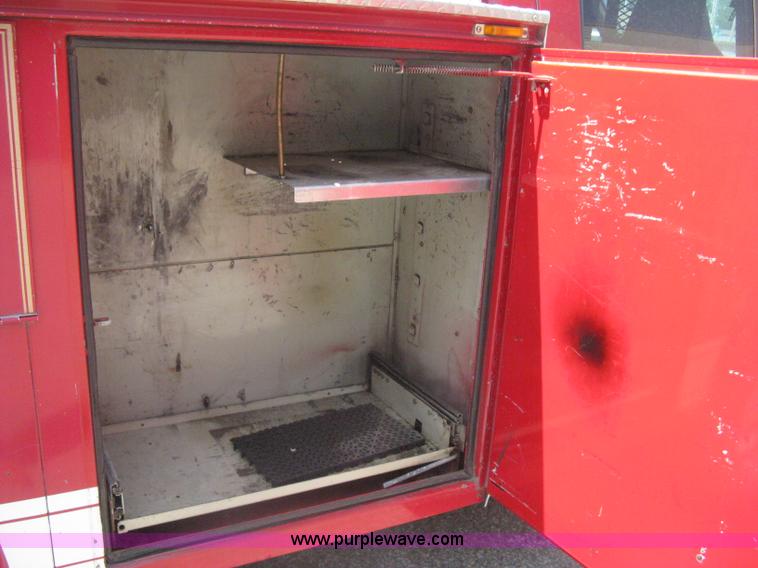 image for item H5392 2000 Ford F550 Crew Cab fire rescue truck