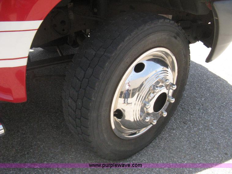 image for item H5392 2000 Ford F550 Crew Cab fire rescue truck