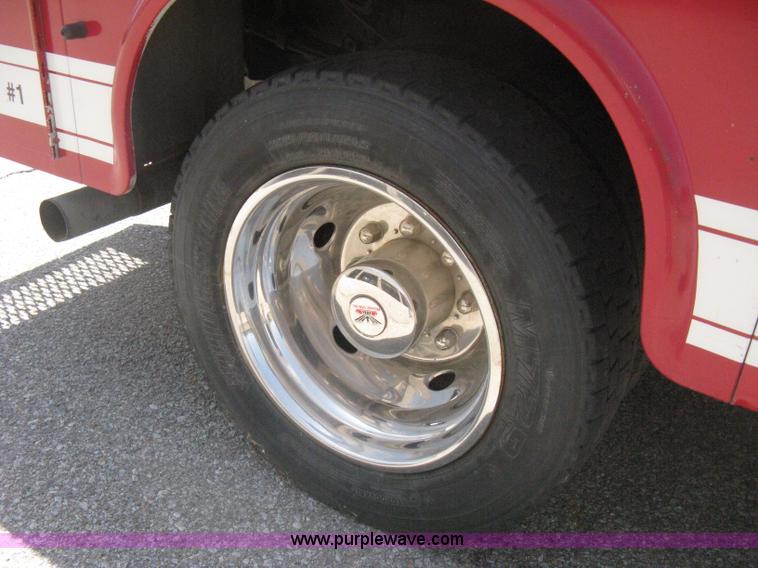 image for item H5392 2000 Ford F550 Crew Cab fire rescue truck