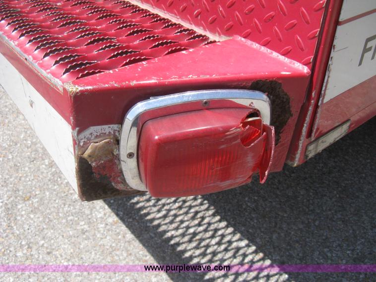 image for item H5392 2000 Ford F550 Crew Cab fire rescue truck