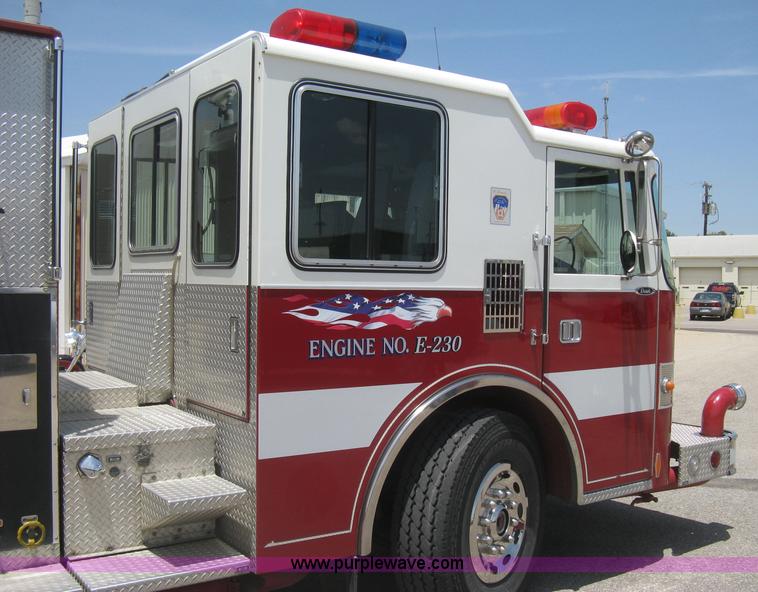 image for item H5393 1993 Pierce pumper fire truck