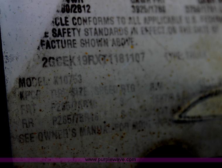 image for item I7343 1996 Chevrolet 1500 Z71 Ext. Cab pickup truck