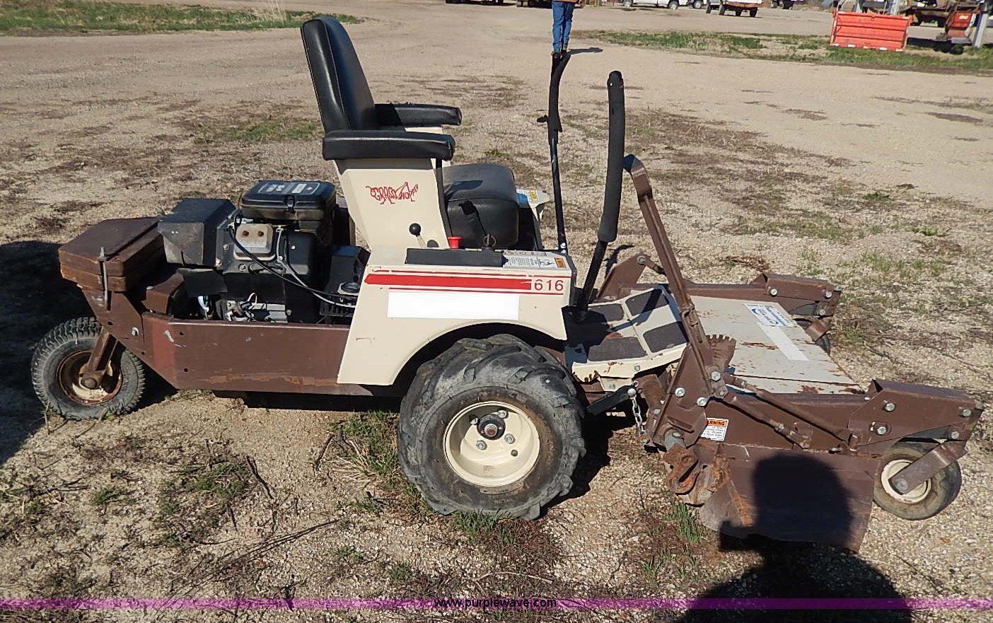 ... Grasshopper 616 ZTR lawn mower Full size in new window ...