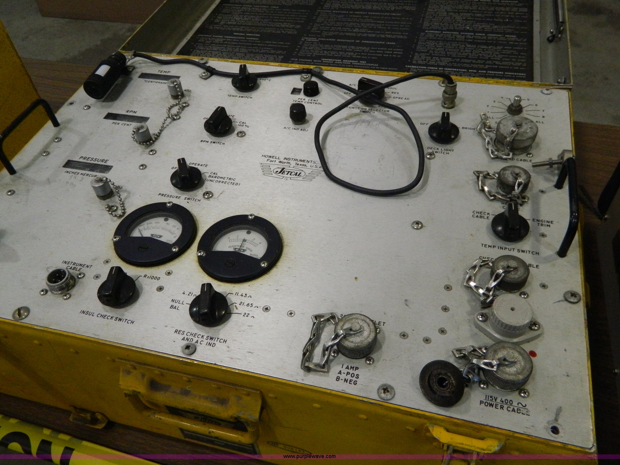 Howell automatic jetcal analyzer in Salina, KS Item AL9896 sold