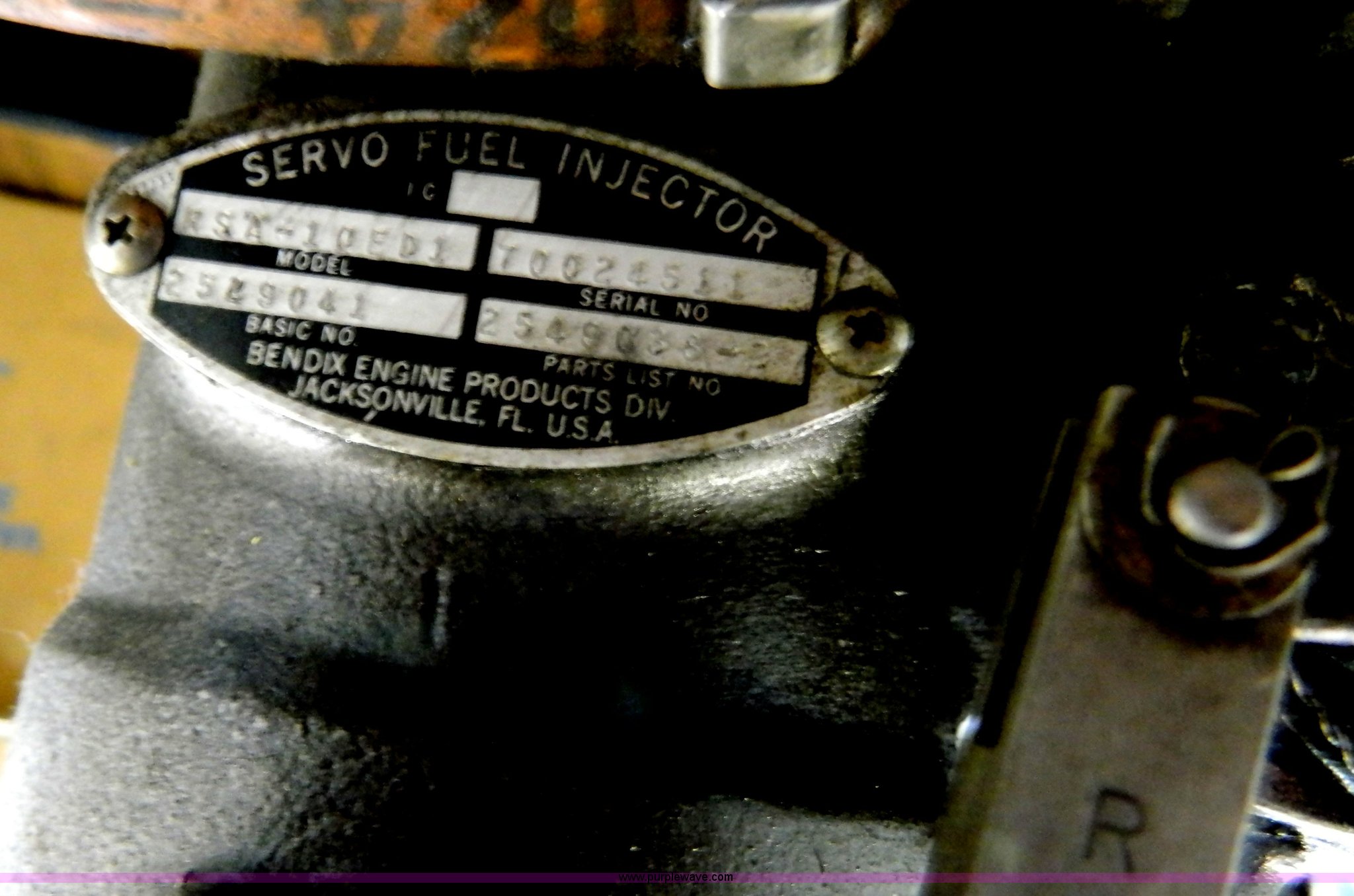 turbo fuel injector in Salina, KS Item AL9930 sold Purple Wave