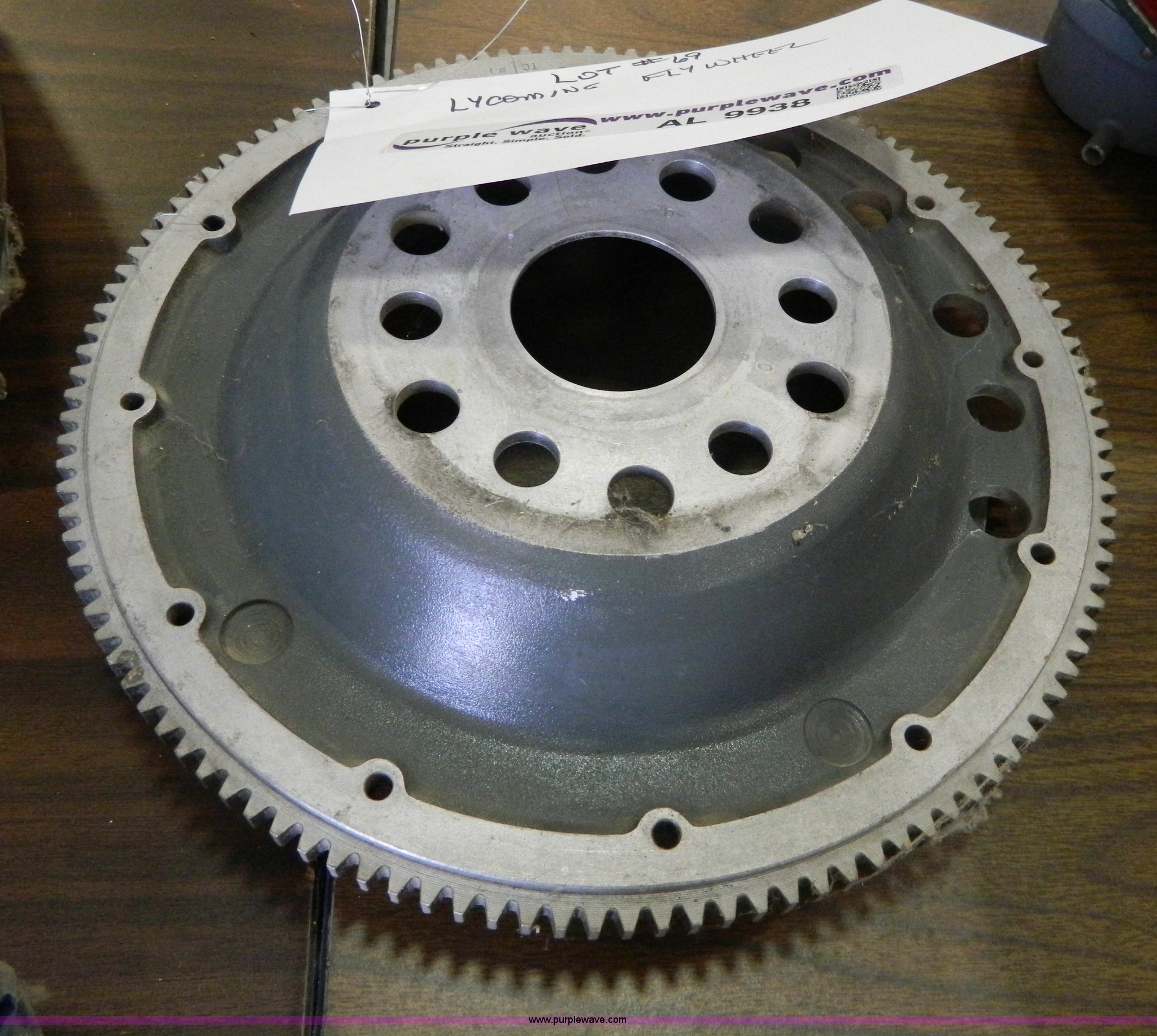 flywheel in Salina, KS Item AL9938 sold Purple Wave