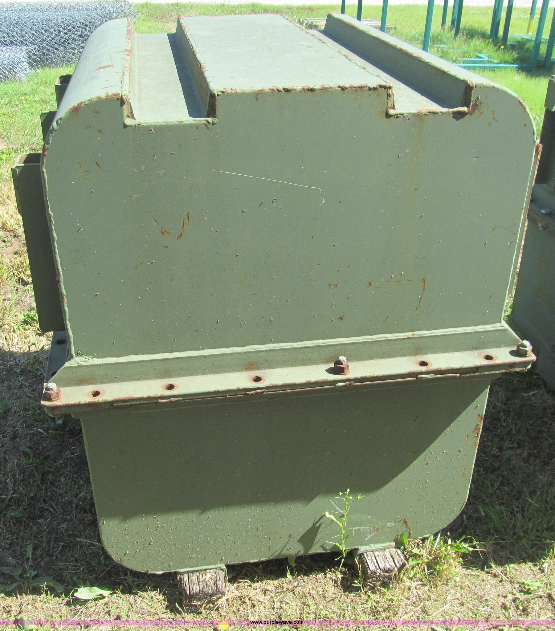 (2) military shipping containers in Hutchinson, KS Item AQ9806 sold