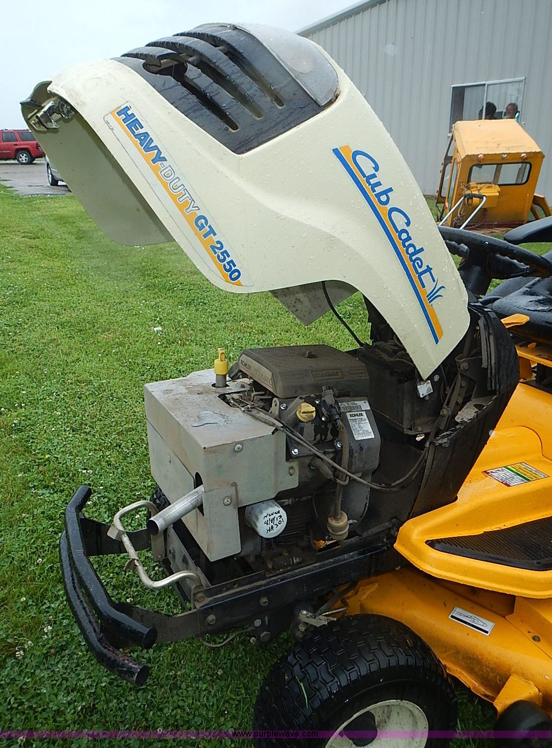 2006 Cub Cadet 2500 series lawn mower in Abilene, KS Item AZ9862 sold