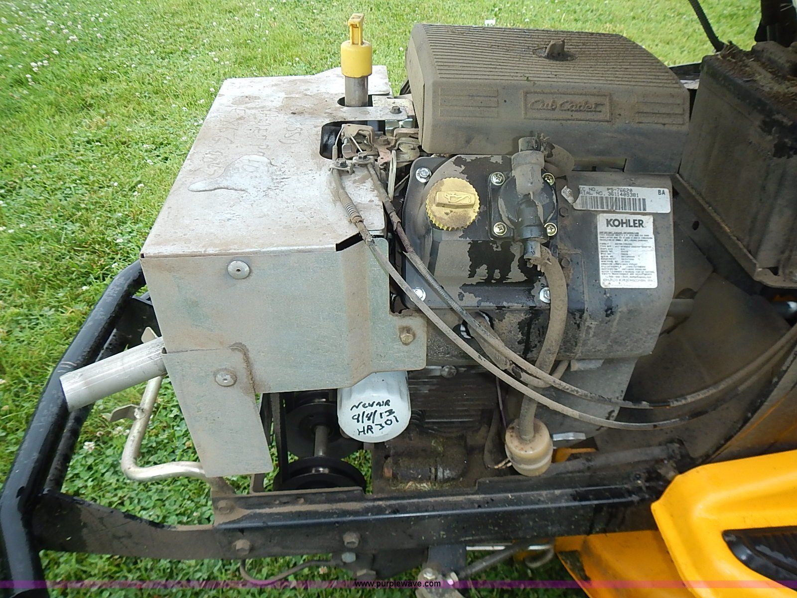 2006 Cub Cadet 2500 series lawn mower in Abilene, KS Item AZ9862 sold