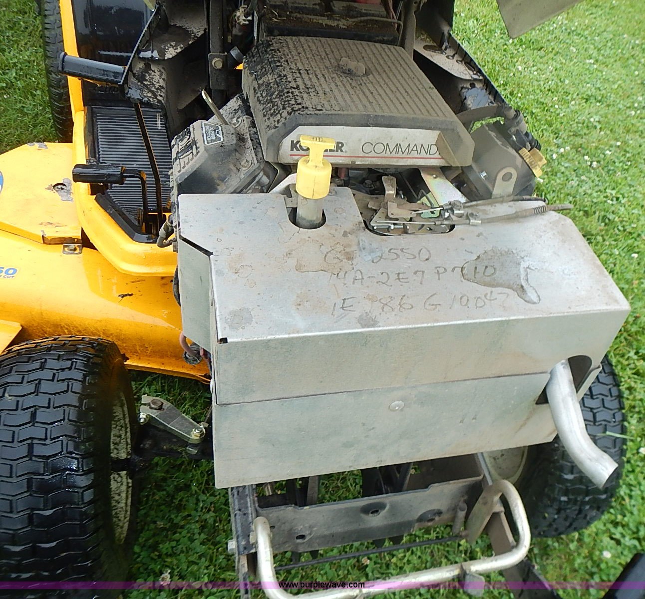 2006 Cub Cadet 2500 series lawn mower in Abilene, KS Item AZ9862 sold