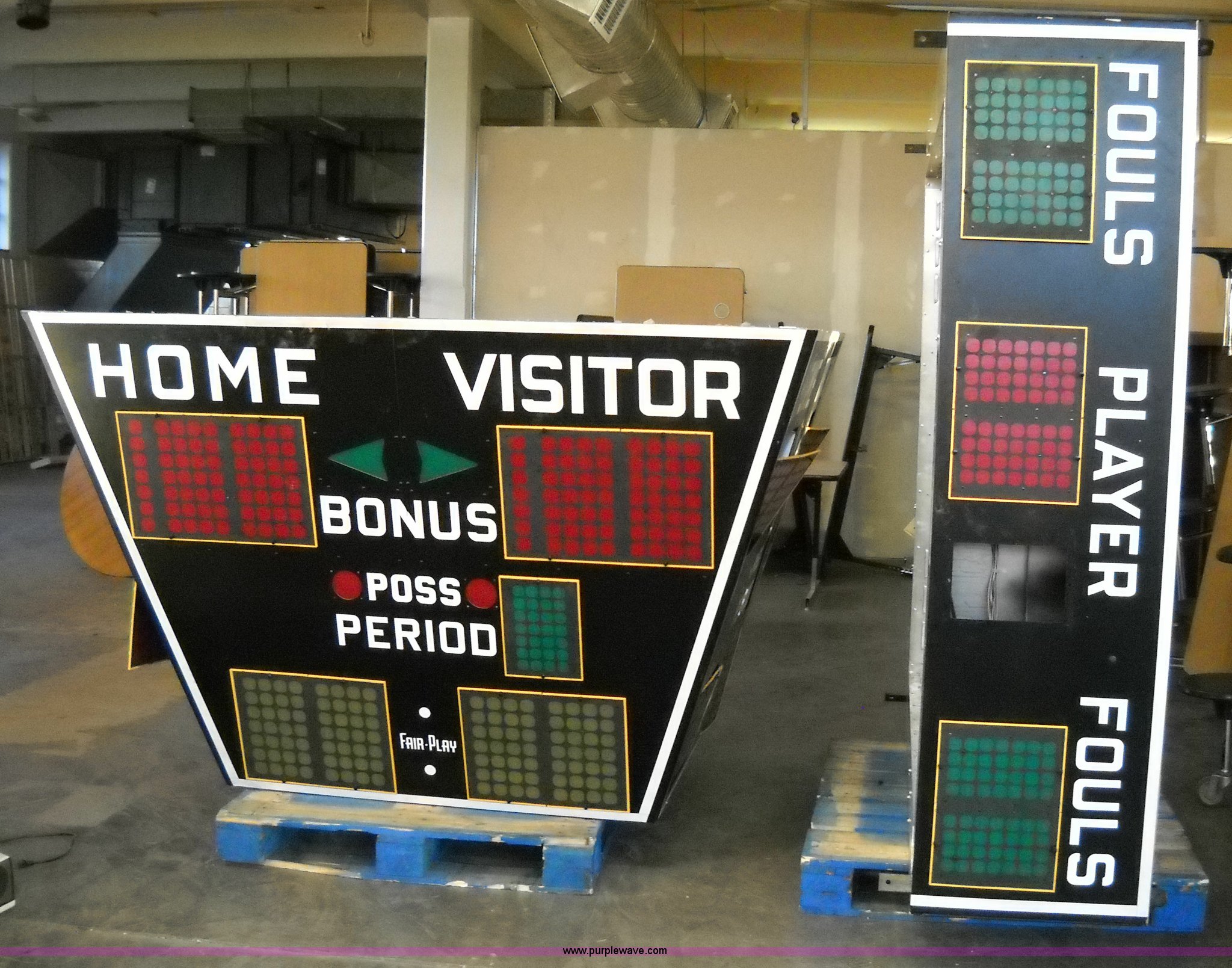 Fair Play scoreboard in Topeka, KS Item D1037 sold Purple Wave