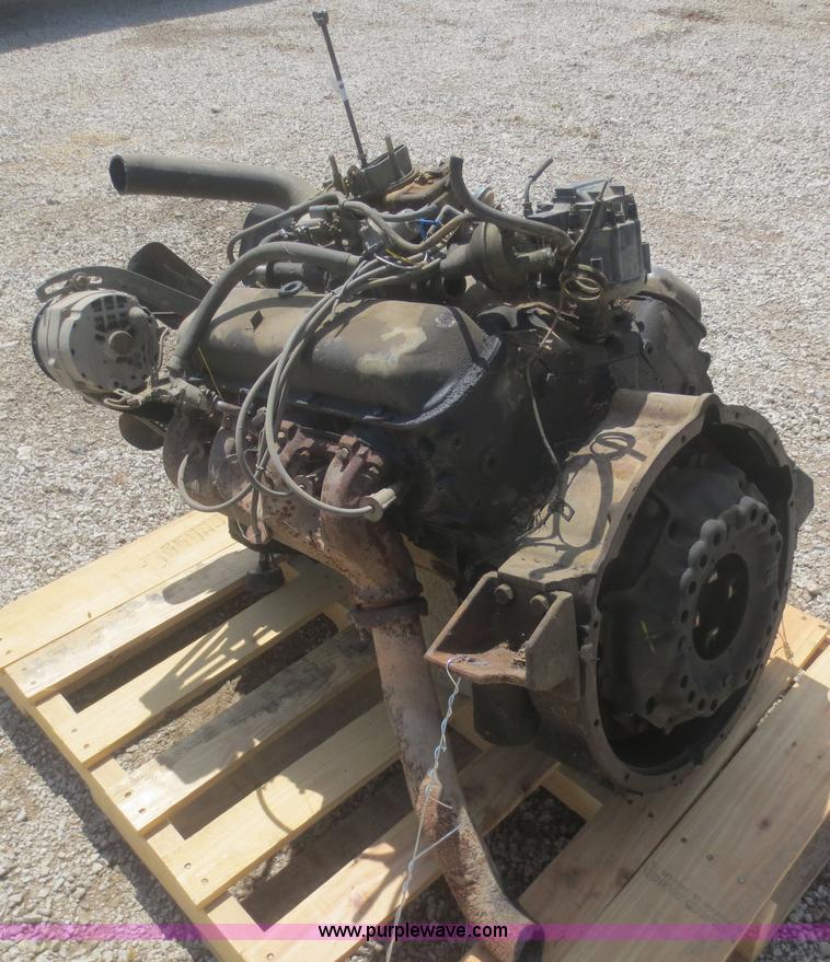 image for item AZ9221 1979 Chevrolet 366 eight cylinder gas engine