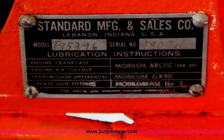 image for item AZ9750 Bartann garden tractor