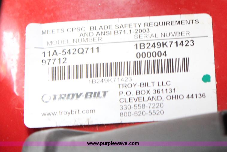 image for item AZ9751 Troy-Bilt 21" push mower