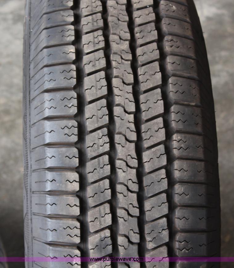 image for item AZ9753 (4) Goodyear Wrangler P265/70R17 tires and wheels