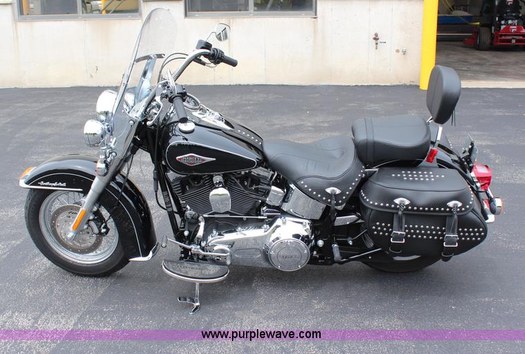 image for item AZ9755 2012 Harley Davidson Softail motorcycle