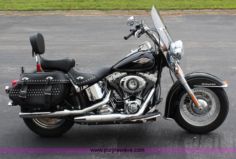 image for item AZ9755 2012 Harley Davidson Softail motorcycle