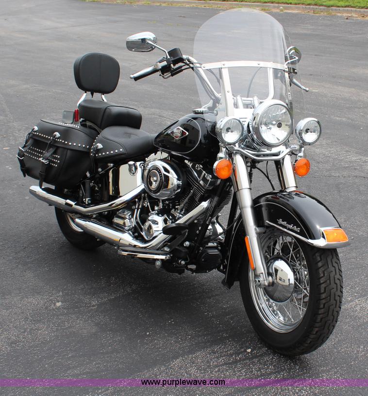 image for item AZ9755 2012 Harley Davidson Softail motorcycle