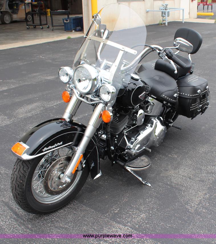 image for item AZ9755 2012 Harley Davidson Softail motorcycle