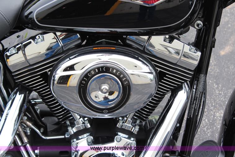 image for item AZ9755 2012 Harley Davidson Softail motorcycle