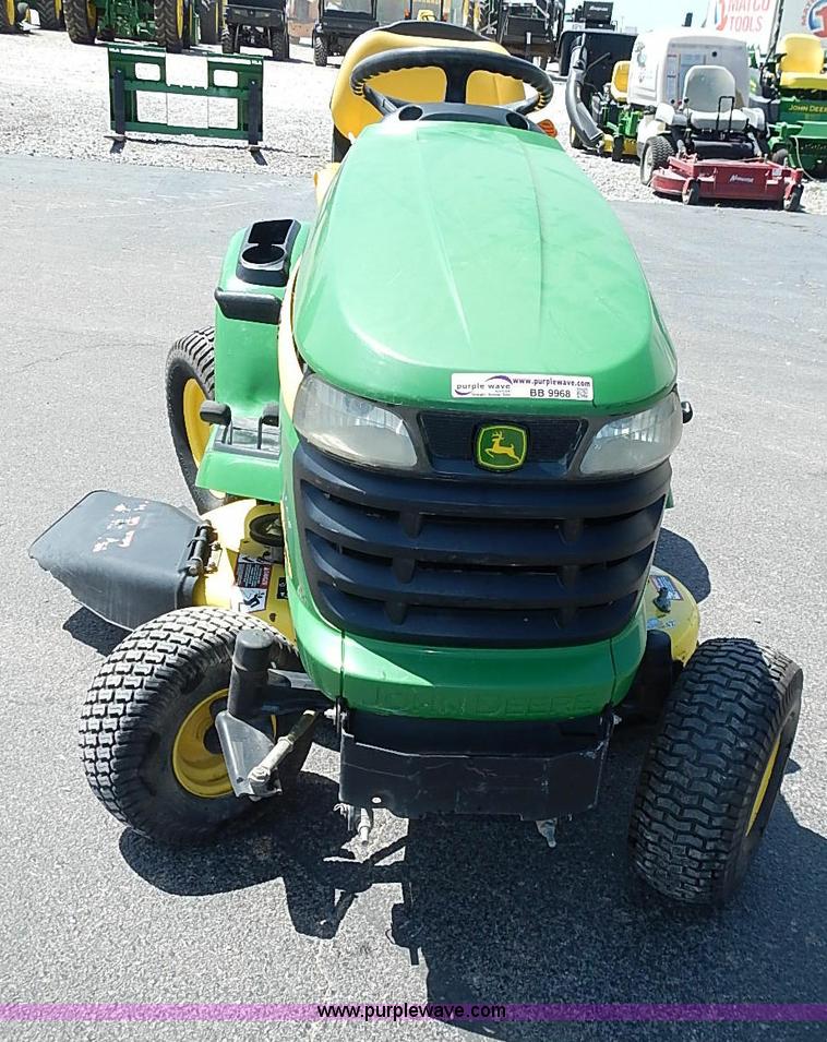 image for item BB9968 John Deere X304 lawn mower