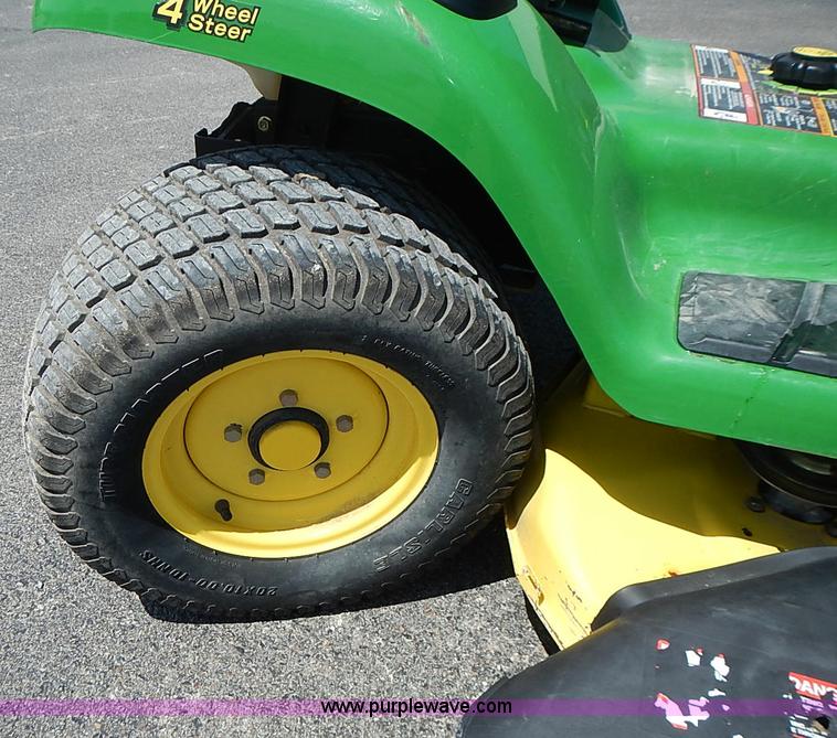 image for item BB9968 John Deere X304 lawn mower