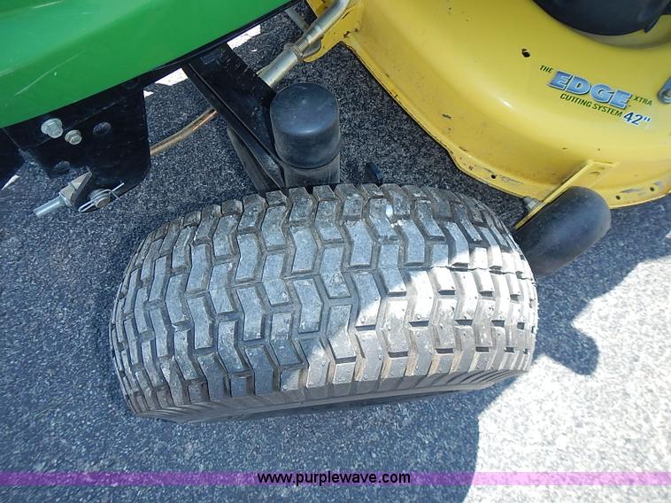 image for item BB9968 John Deere X304 lawn mower