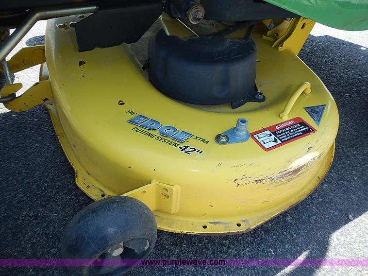 image for item BB9968 John Deere X304 lawn mower