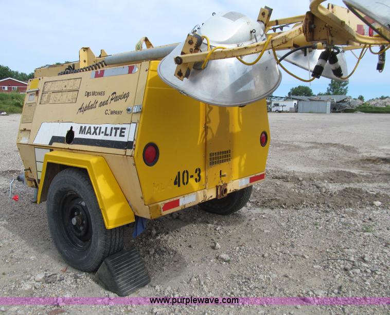 image for item E4902 Allmand Maxi-Lite portable light tower