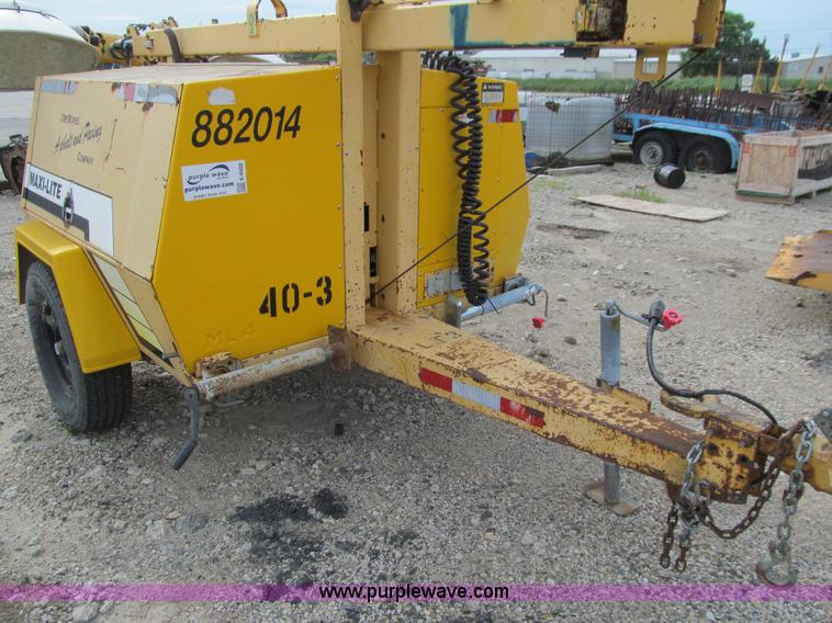 image for item E4902 Allmand Maxi-Lite portable light tower