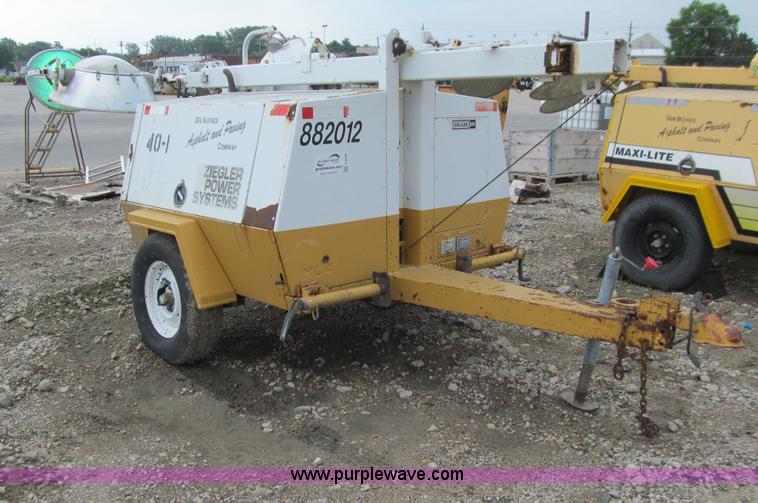 image for item E4905 Allmand ML4CA0MXS light tower