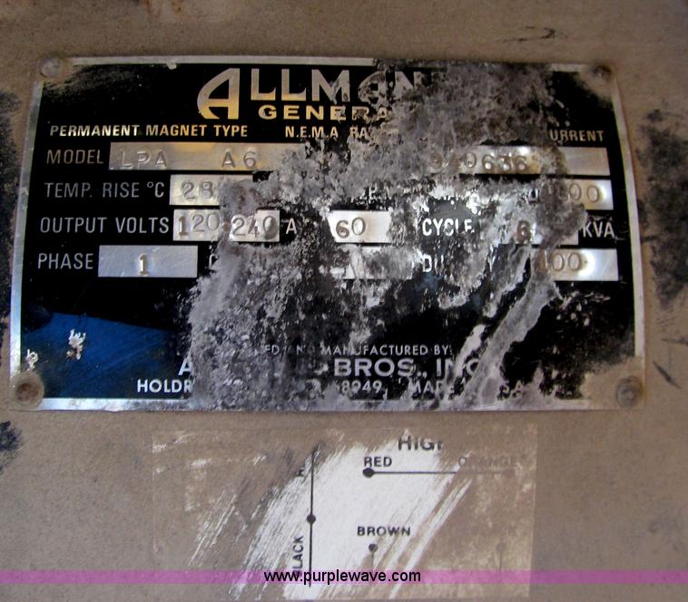 image for item E4905 Allmand ML4CA0MXS light tower