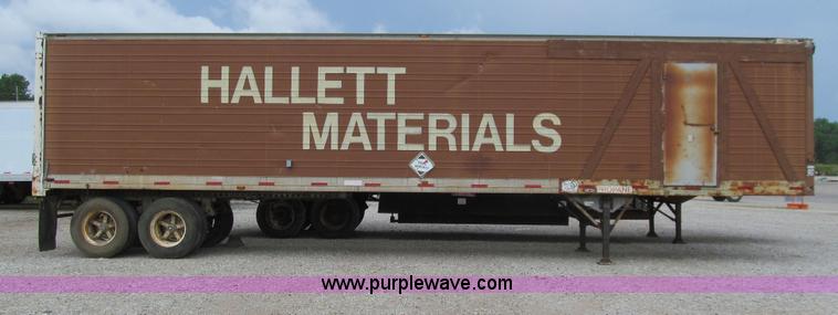 image for item E4906 1977 Great Dane 711TR-45 dry van trailer