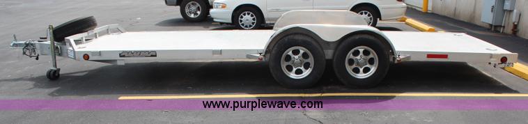 image for item H2561 2011 Aluma flatbed trailer
