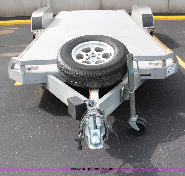 image for item H2561 2011 Aluma flatbed trailer