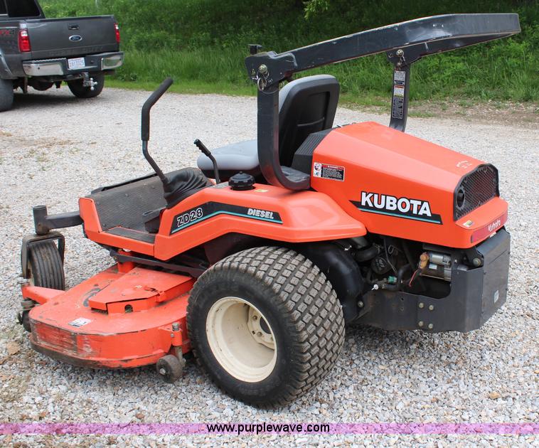 image for item H2716 Kubota ZD28 ZTR lawn mower