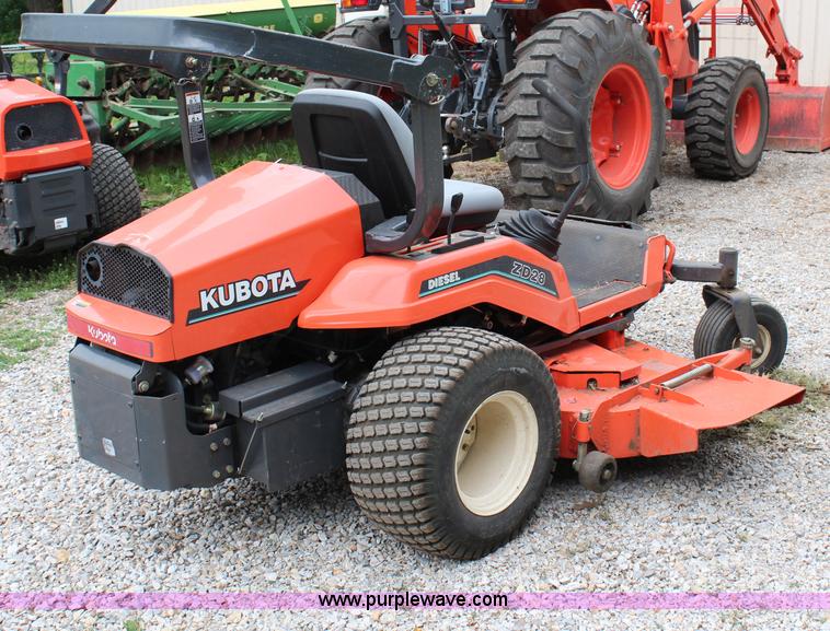 image for item H2716 Kubota ZD28 ZTR lawn mower