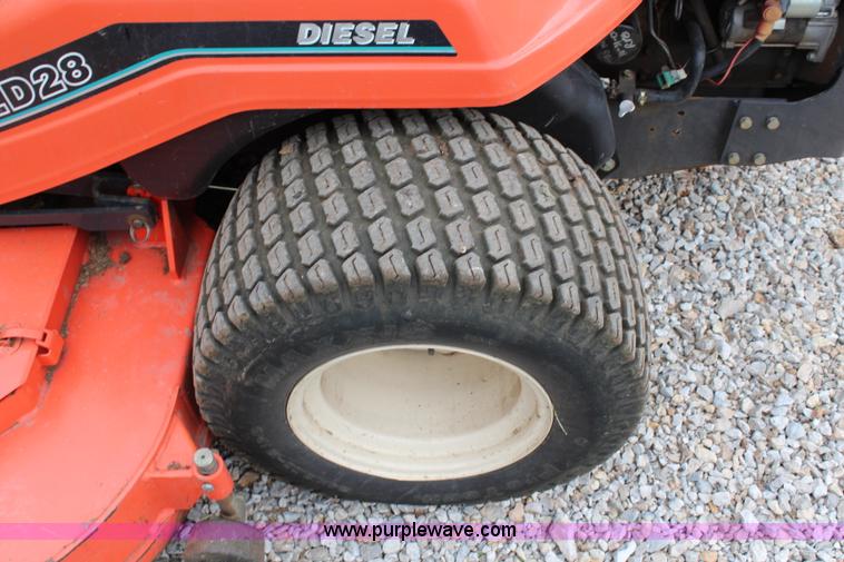 image for item H2716 Kubota ZD28 ZTR lawn mower