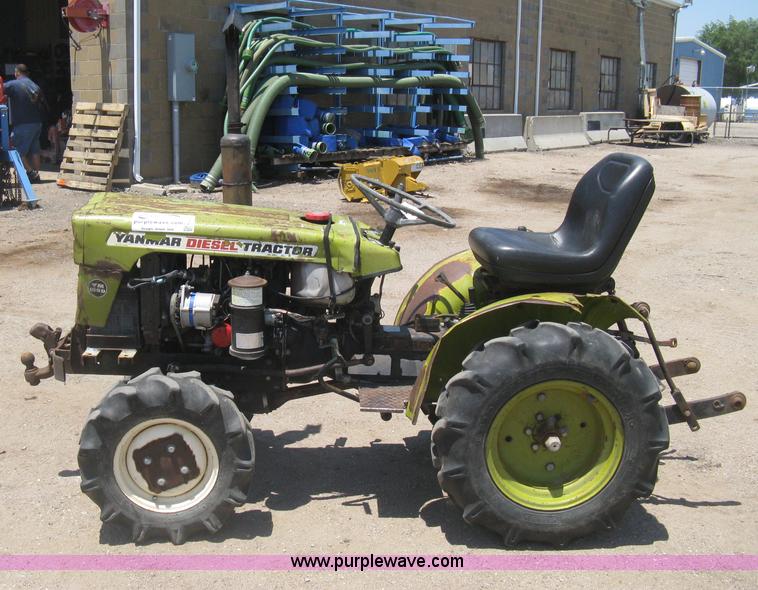 image for item H5426 Yanmar YM155D MFWD tractor