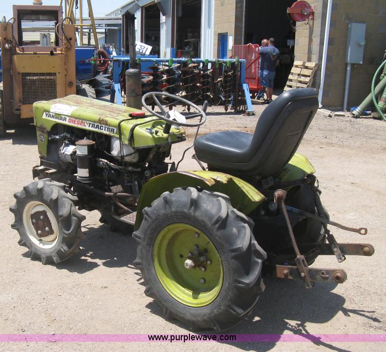 image for item H5426 Yanmar YM155D MFWD tractor