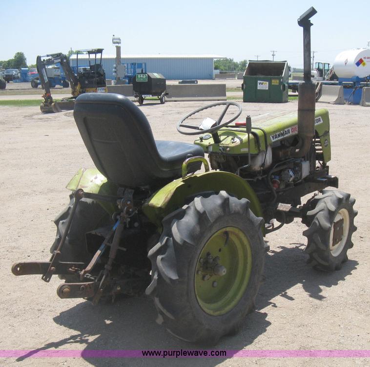 image for item H5426 Yanmar YM155D MFWD tractor