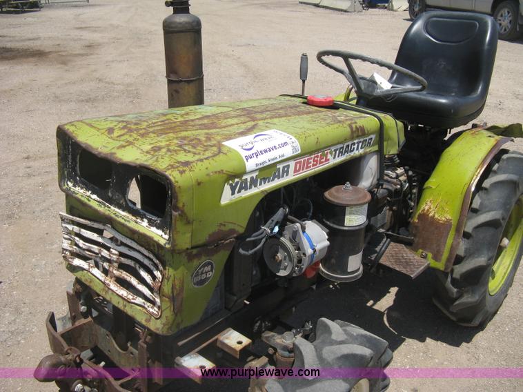 image for item H5426 Yanmar YM155D MFWD tractor